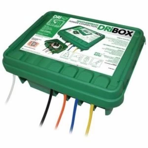 Dribox DB285G 285mm IP55 Weatherproof Connection Box - Green