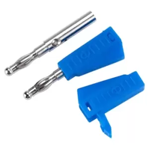 TruConnect 170558 Stackable 4mm Plug Blue