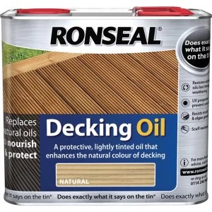 Ronseal Decking Oil Natural Pine 2.5l