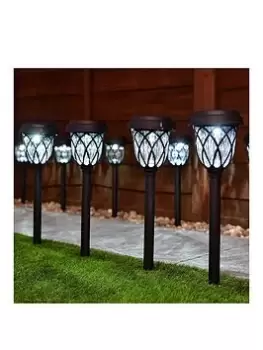 Streetwize Solar Pathway Stake Lights (Pack Of 4)