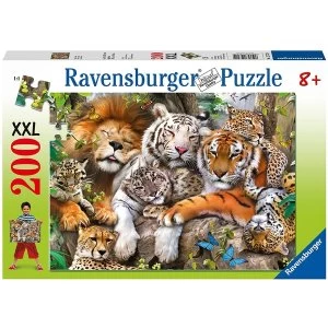 Ravensburger Big Cat Nap Jigsaw Puzzle - 200XXL Pieces