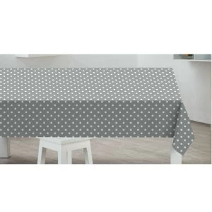 Sabachi Sabichi Grey Spot PVC Tablecloth