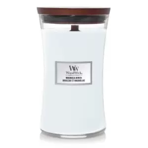 WoodWick Magnolia Birch Candle Large Hourglass