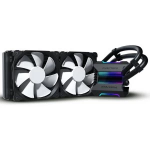 Phanteks Glacier One 280MP All In One CPU Water Cooler D-RGB Black - 280mm