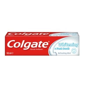 Colgate Whitening Fresh Breath Toothpaste 100ml