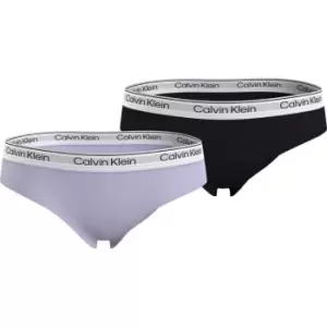 Calvin Klein 2 Pack Bikini Briefs - Purple