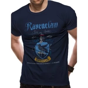 Harry Potter - Ravenclaw Quidditch Mens XX-Large T-Shirt - Blue