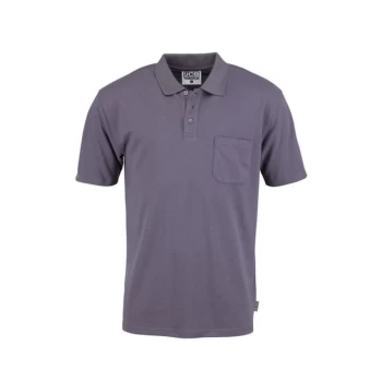 Essential Grey Polo Shirt Comes with Pocket - XL