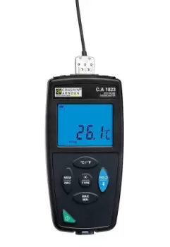 Chauvin Arnoux CA 1823 PT100, PT1000 Input Wired Digital Thermometer, for Multipurpose Use
