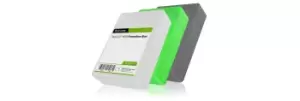 ICY BOX IB-AC6025-3 Pouch case Plastic Green, Grey, White