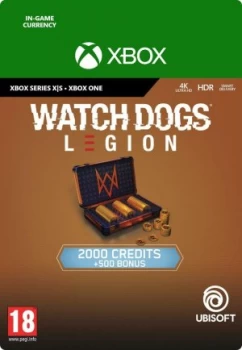 Watch Dogs Legion 2500 Credits Pack Xbox One Series X
