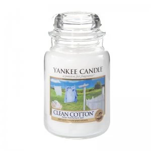 Yankee Candle Clean Cotton Large Candle 623g
