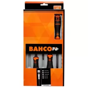 Bahco B219.005 BahcoFit Screwdriver Set Slot/PH - 5 Piece