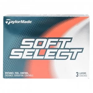TaylorMade RBZ Soft Golf Balls 12 Pack - White