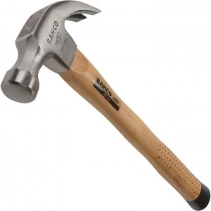 Bahco Claw Hammer Hickory Handle 450g