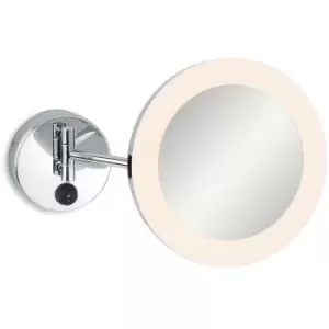 06-firstlight - Lily Chrome LED bathroom mirror 1 bulb 20cm
