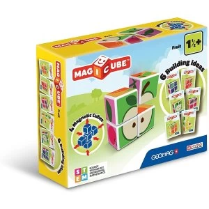 Magicube Fruit 4 Cubes Geomag Set