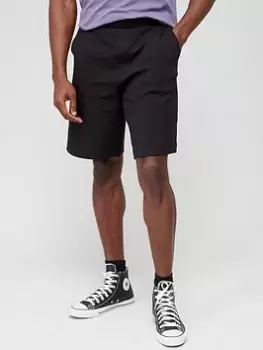 Calvin Klein Comfort Debossed Shorts - Black, Size L, Men