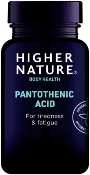 Higher Nature Pantothenic Acid 60 Capsules