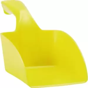 Vikan Hand shovel, suitable for foodstuffs, capacity 1 l, pack of 12, yellow