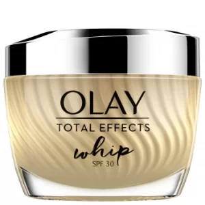 Olay Total Effects Whip Light as Air SPF30 Moisturiser with Vitamin C and E Cream for Healthy-Looking Skin 50ml