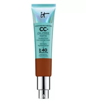IT Cosmetics Your Skin But Better CC+ Oil-Free Matte with SPF 40 Deep