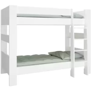 Steens for kids Bunk bed White - White