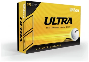 Wilson Ultra Distance Golf Balls 15 Pack.