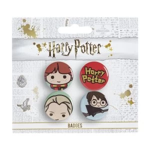 Harry Potter Chibi Button Badge Set 3
