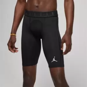 Jordan Dri-Fit Sports Compression Shorts, Black/White, Male, Performance Tops, DM1813-010