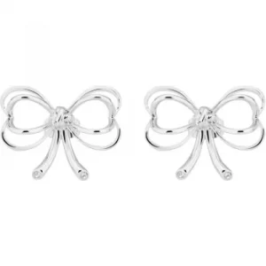 Ted Baker Ladies Lakia Small Heart Bow Stud Earring