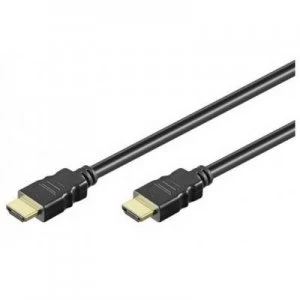 Manhattan HDMI Cable 5m Audio Return Channel, Ultra HD (4k) HDMI Black [1x HDMI plug - 1x HDMI plug]