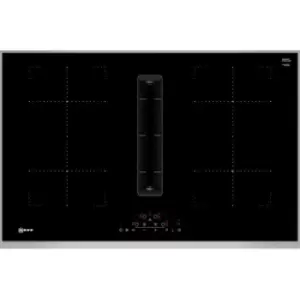 Neff T48TD7BN2 N 70, Induction hob with integrated ventilation system, 80 cm