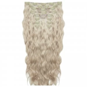 Beauty Works 22" Beach Wave Double Hair Extension Set (Various Shades) - Champagne Blonde