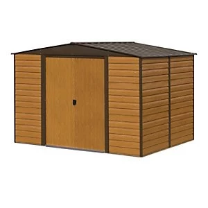 Rowlinson Woodvale Metal Apex Shed without Floor 10 x 6 ft