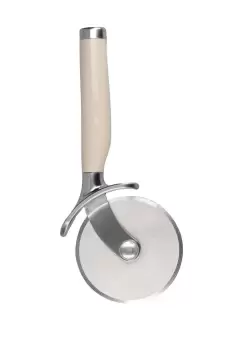 Stainless Steel Pizza Cutter - Almond Cream