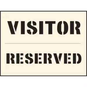 Visitor Reserved Stencil (600 X 800MM)