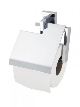 Aqualux Haceka Edge Toilet Roll Holder With Lid