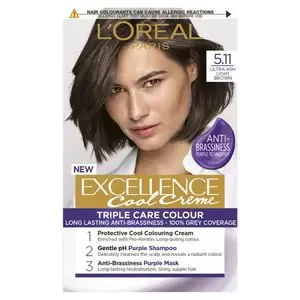Excellence Creme Cool 5.11 Ultra Ash Light Brown Hair Dye