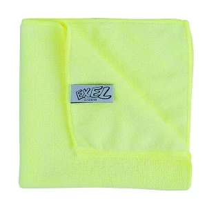 Exel Contract Microfibre Cloth Pack 10 Green
