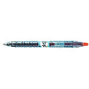 Pilot B2P Gel Retractable Rollerball Pen Fine 0.4mm Red Pack of 10