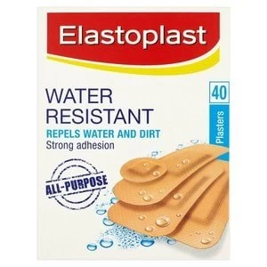 Elastoplast Fabric Water Resistant Plasters x40