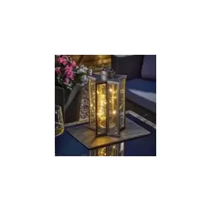 Marco Paul Firefly Star Lantern Large Style Fire Fly Effect Solar Powered Candle Lantern Hanging Indoor Or Outdoor Light