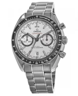 Omega Speedmaster Racing Chronometer White Dial Stainless Steel Mens Watch 329.30.44.51.04.001 329.30.44.51.04.001