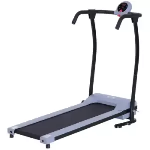 HOMCOM Foldable Walking Treadmill, Aerobic Exercise Machine w/ LED Display, for Home, Office, Fitness Studio