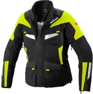 Spidi Alpentrophy H2Out Motorcycle Textile Jacket, black-yellow, Size 3XL, black-yellow, Size 3XL