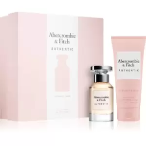 Abercrombie & Fitch Authentic Woman Gift Set 50ml Eau de Parfum + 200ml Body Lotion