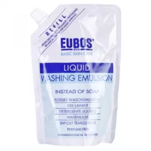 Eubos Basic Skin Care Blue Fragrance-Free Cleansing Lotion Refill 400ml