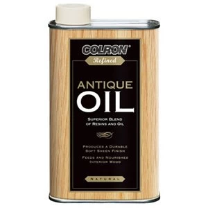 Colron Refined Soft sheen Antique furniture Wood oil 0.5L