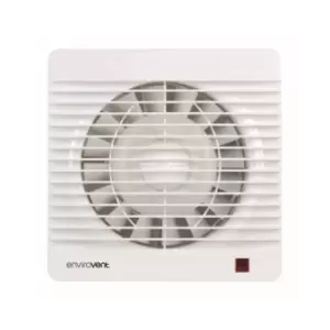 Envirovent Profile 150mm 6" Axial Standard Extractor Fan for Kitchen & Bathroom - PRO150S